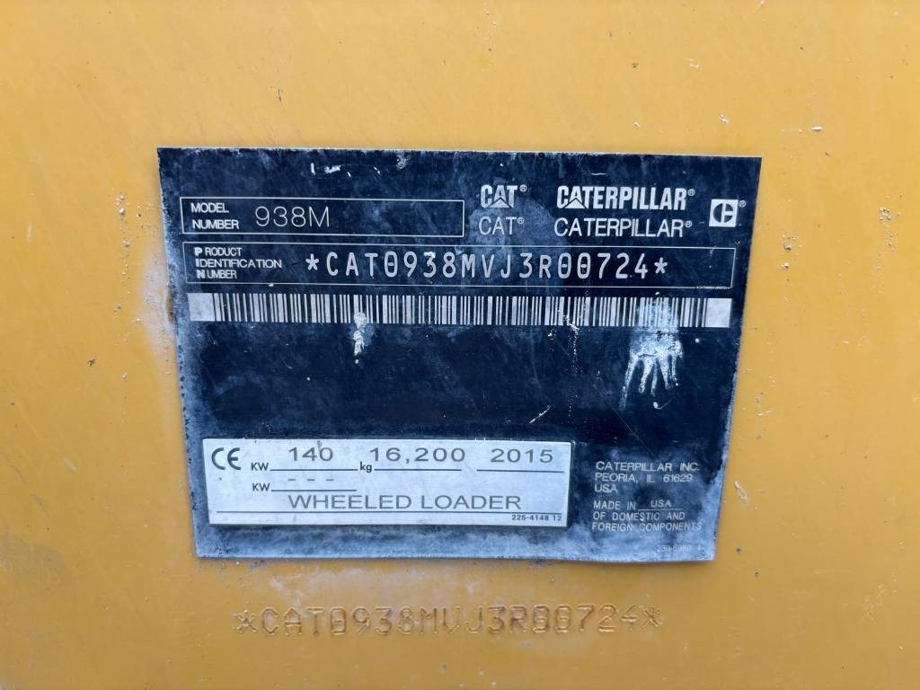 CAT 938 M (Under Preparation / Bucket + Forks) - Cargadora de ruedas: foto 3 CAT 938 M (Under Preparation / Bucket + Forks) - Cargadora de ruedas: foto 3