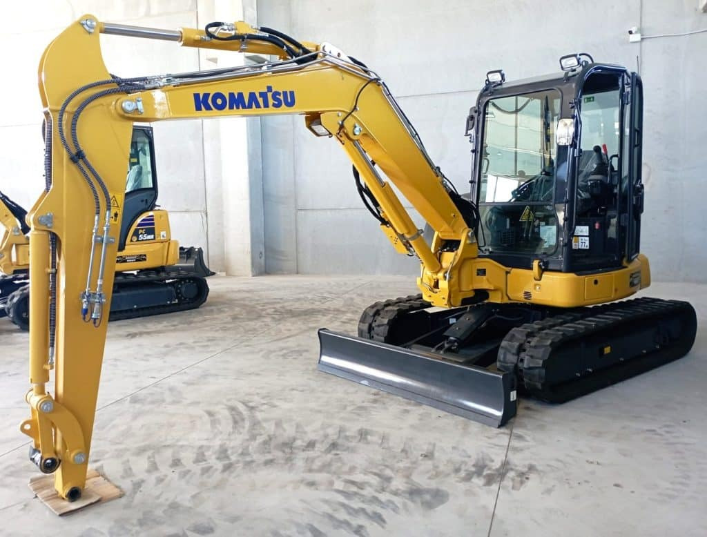 Komatsu PC58MR-5E0 - Miniexcavadora: foto 1 Komatsu PC58MR-5E0 - Miniexcavadora: foto 1