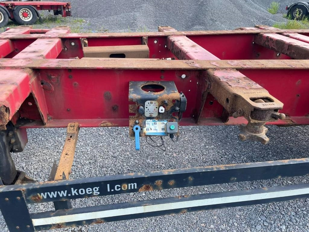 Kögel Hanhenkaula konttivaunu, HCT mitat - Semirremolque portacontenedore/ Intercambiable: foto 2 Kögel Hanhenkaula konttivaunu, HCT mitat - Semirremolque portacontenedore/ Intercambiable: foto 2