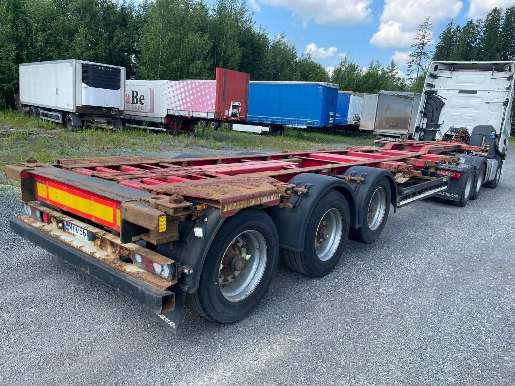 Kögel Hanhenkaula konttivaunu, HCT mitat - Semirremolque portacontenedore/ Intercambiable: foto 1 Kögel Hanhenkaula konttivaunu, HCT mitat - Semirremolque portacontenedore/ Intercambiable: foto 1