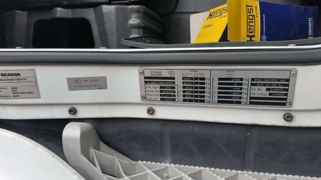 Scania R164 480 rautajouset,av4100mm , ADR. HIENO!! - Camión chasis: foto 5 Scania R164 480 rautajouset,av4100mm , ADR. HIENO!! - Camión chasis: foto 5