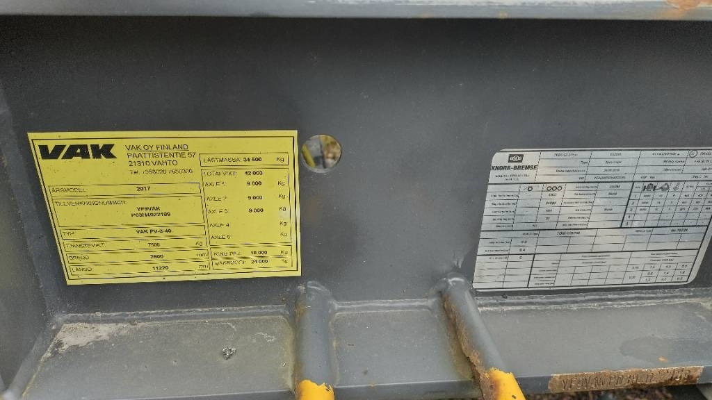 VAK V-Slider pressulinkki - Semirremolque lona: foto 5 VAK V-Slider pressulinkki - Semirremolque lona: foto 5