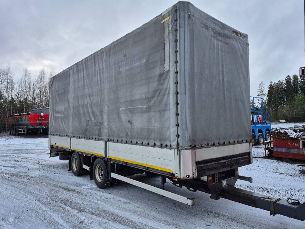 Wielton 2 keskiakseli vaunu - Remolque plataforma/ Caja abierta: foto 1 Wielton 2 keskiakseli vaunu - Remolque plataforma/ Caja abierta: foto 1