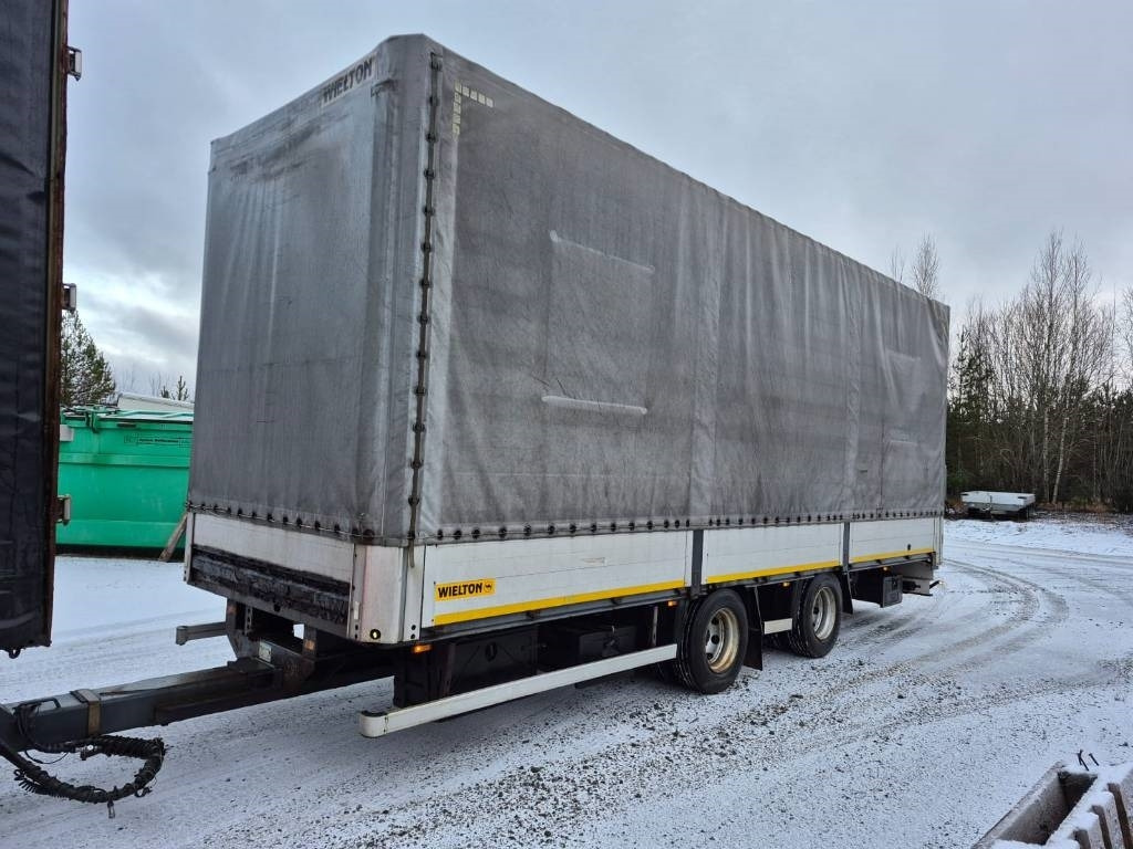 Wielton 2 keskiakseli vaunu - Remolque plataforma/ Caja abierta: foto 2 Wielton 2 keskiakseli vaunu - Remolque plataforma/ Caja abierta: foto 2