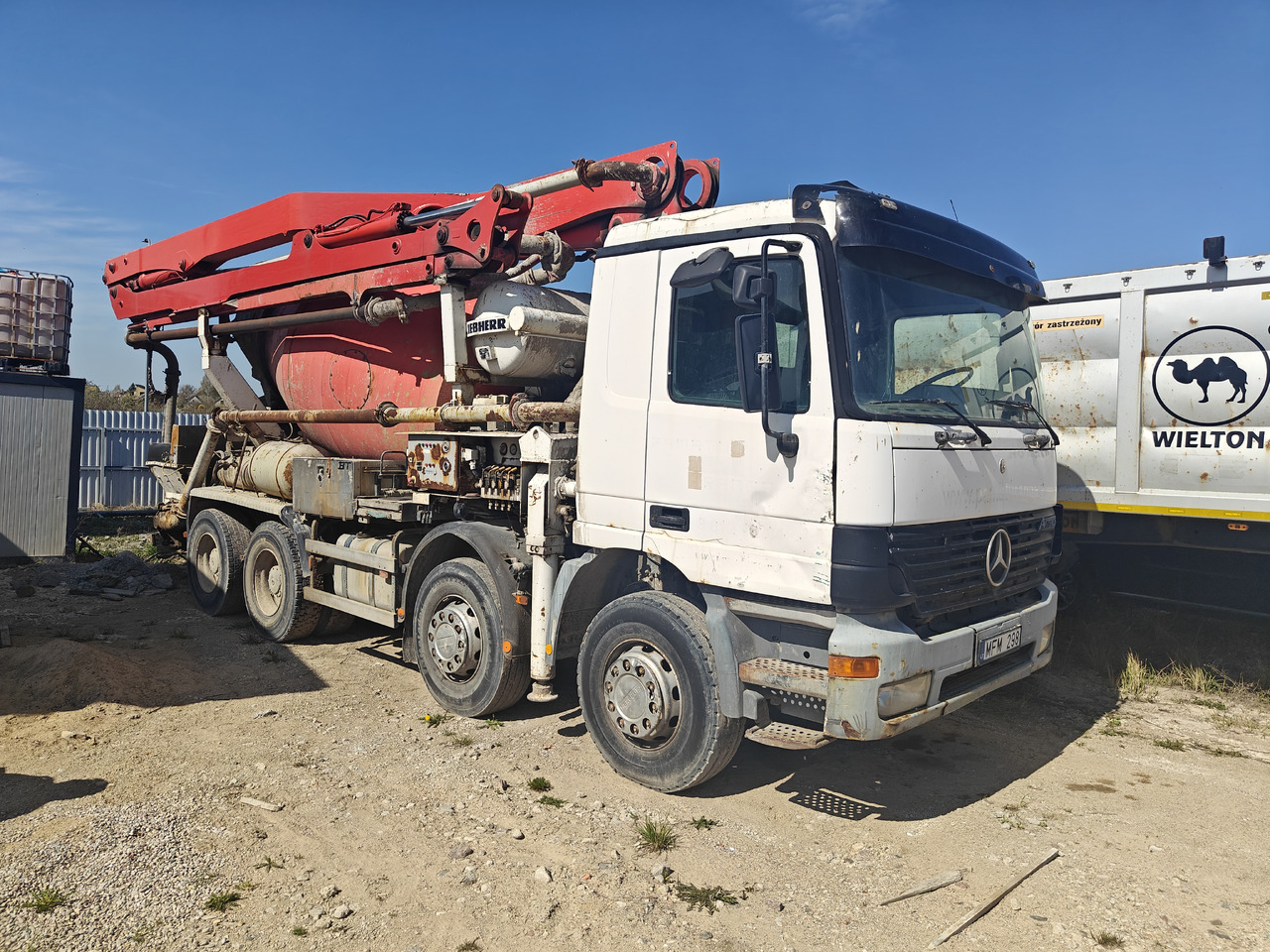 Mercedes Benz Actros - Hormigonera: foto 1 Mercedes Benz Actros - Hormigonera: foto 1