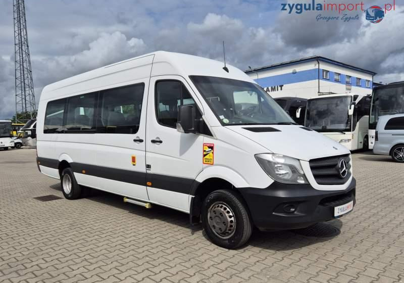 Mercedes-Benz SPRINTER TRANSFER / SPROWADZONY/ EURO 6 - Minibús, Furgoneta de pasajeros: foto 1 Mercedes-Benz SPRINTER TRANSFER / SPROWADZONY/ EURO 6 - Minibús, Furgoneta de pasajeros: foto 1