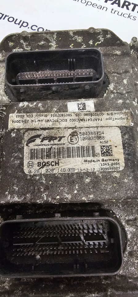 IVECO IVECO Stralis EURO 6 emission, EUROCARGO, TECTOR, engine control unit, engine computer, EDC, ECU, EDC17CV41, EOL4043, OEM 504388754, 0281020146, 500055295, 500055379, 4461702110, 4462700110, 504230342 - Unidad de control para Camión: foto 1 IVECO IVECO Stralis EURO 6 emission, EUROCARGO, TECTOR, engine control unit, engine computer, EDC, ECU, EDC17CV41, EOL4043, OEM 504388754, 0281020146, 500055295, 500055379, 4461702110, 4462700110, 504230342 - Unidad de control para Camión: foto 1