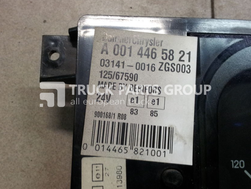 MERCEDES-BENZ Actros MP1 EURO2 instrument panel, instrument cluster, dashboard dashboard - Salpicadero para Camión: foto 3 MERCEDES-BENZ Actros MP1 EURO2 instrument panel, instrument cluster, dashboard dashboard - Salpicadero para Camión: foto 3