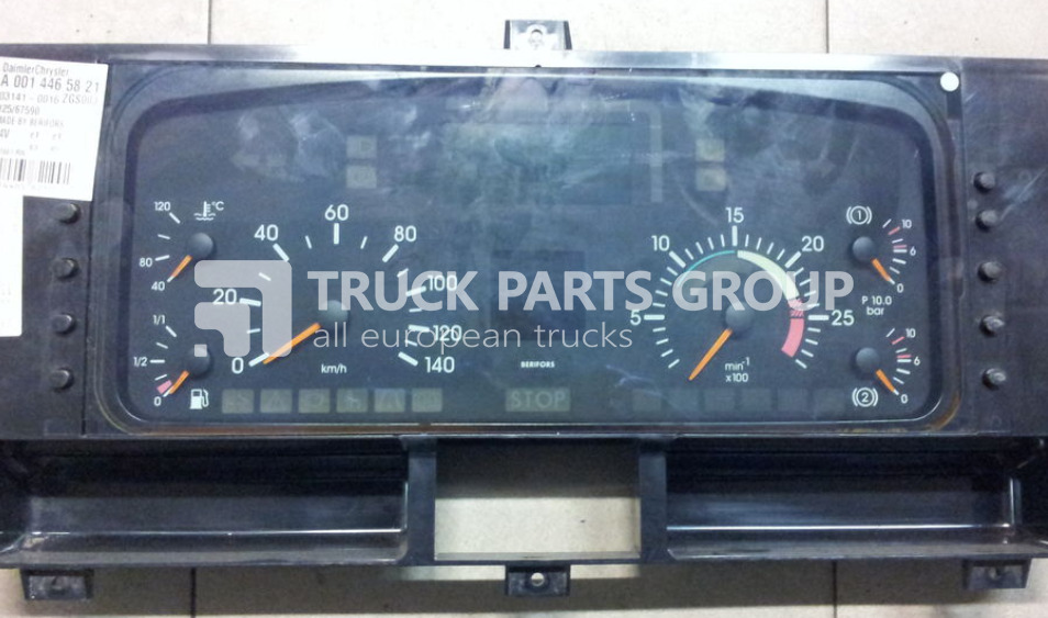 MERCEDES-BENZ Actros MP1 EURO2 instrument panel, instrument cluster, dashboard dashboard - Salpicadero para Camión: foto 2 MERCEDES-BENZ Actros MP1 EURO2 instrument panel, instrument cluster, dashboard dashboard - Salpicadero para Camión: foto 2