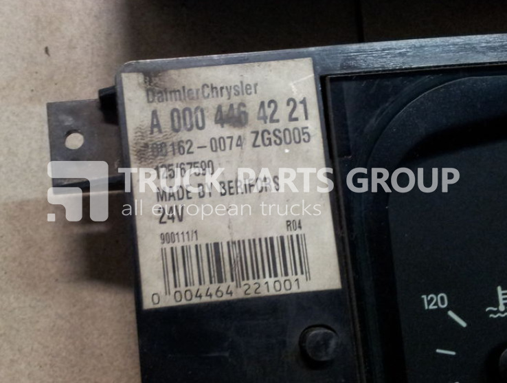 MERCEDES-BENZ Actros MP1 EURO2 instrument panel, instrument cluster, dashboard dashboard - Salpicadero para Camión: foto 4 MERCEDES-BENZ Actros MP1 EURO2 instrument panel, instrument cluster, dashboard dashboard - Salpicadero para Camión: foto 4