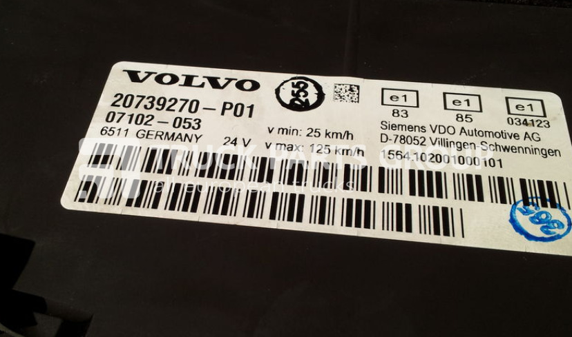 Salpicadero para Camión VOLVO FH12, combination kit, instrument panel, dashboard 20739274: foto 12 Salpicadero para Camión VOLVO FH12, combination kit, instrument panel, dashboard 20739274: foto 12