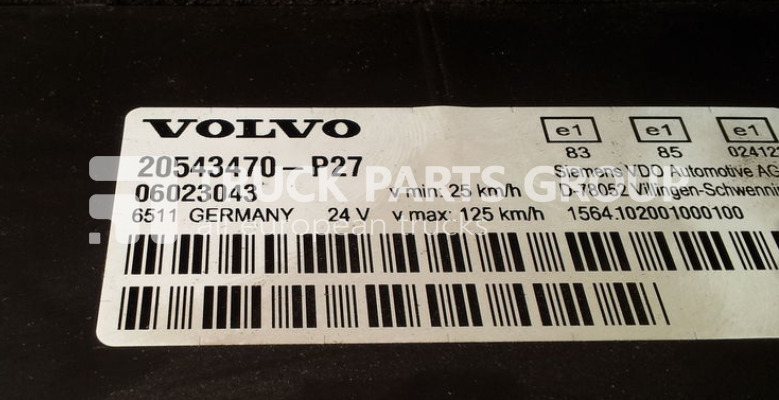 Salpicadero para Camión VOLVO FH12, combination kit, instrument panel, dashboard 20739274: foto 8 Salpicadero para Camión VOLVO FH12, combination kit, instrument panel, dashboard 20739274: foto 8