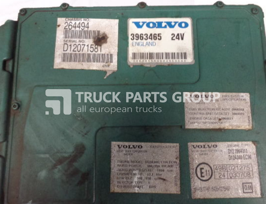 VOLVO FH12 engine control unit ECU, EDC 1677904, 8170700, 8148335, 814 control unit - Unidad de control para Camión: foto 1 VOLVO FH12 engine control unit ECU, EDC 1677904, 8170700, 8148335, 814 control unit - Unidad de control para Camión: foto 1
