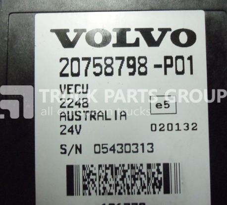 VOLVO VECU control unit FH12, FH13, EURO3, EURO4, EURO5 control unit - Unidad de control para Camión: foto 1 VOLVO VECU control unit FH12, FH13, EURO3, EURO4, EURO5 control unit - Unidad de control para Camión: foto 1