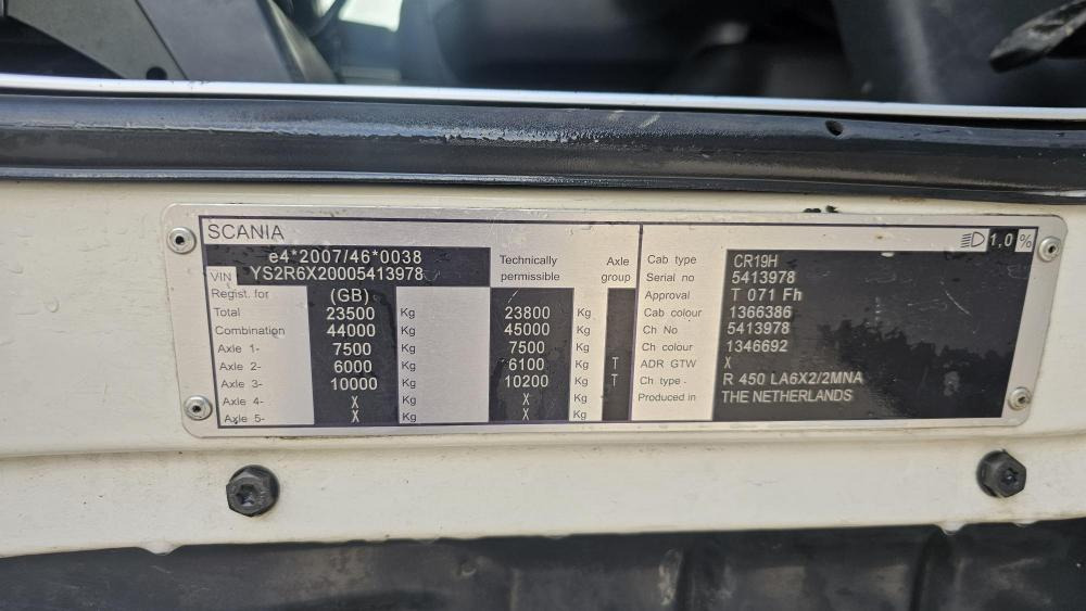 Scania R450 hiline - Cabeza tractora: foto 2 Scania R450 hiline - Cabeza tractora: foto 2
