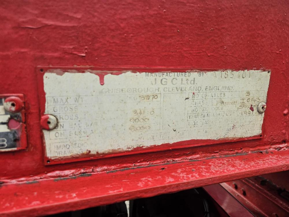 Jgc Tipping skelly - Semirremolque portacontenedore/ Intercambiable: foto 2 Jgc Tipping skelly - Semirremolque portacontenedore/ Intercambiable: foto 2