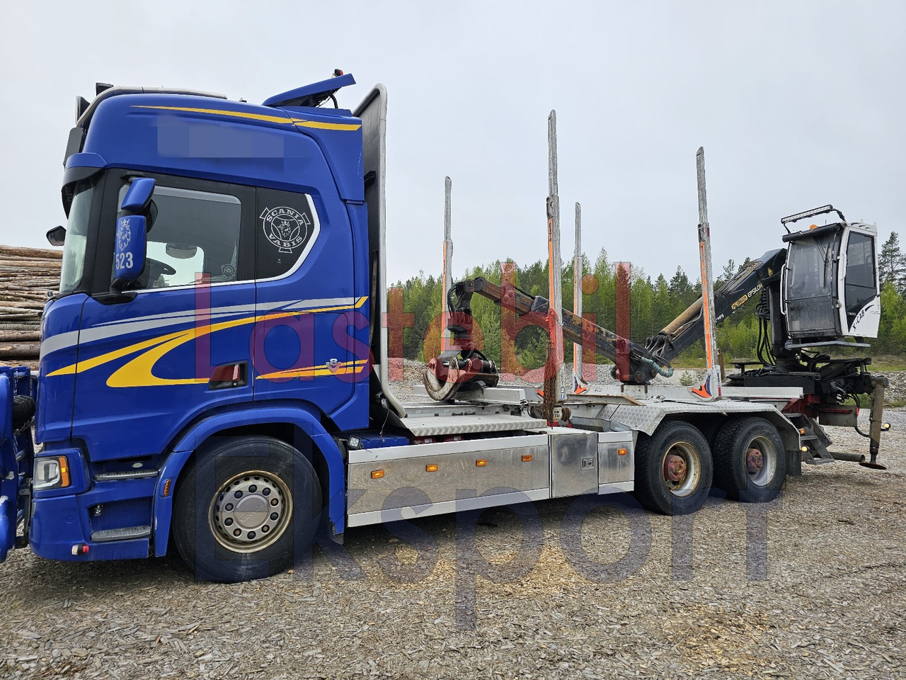 Scania R650 - Camión forestal, Camión grúa: foto 4 Scania R650 - Camión forestal, Camión grúa: foto 4