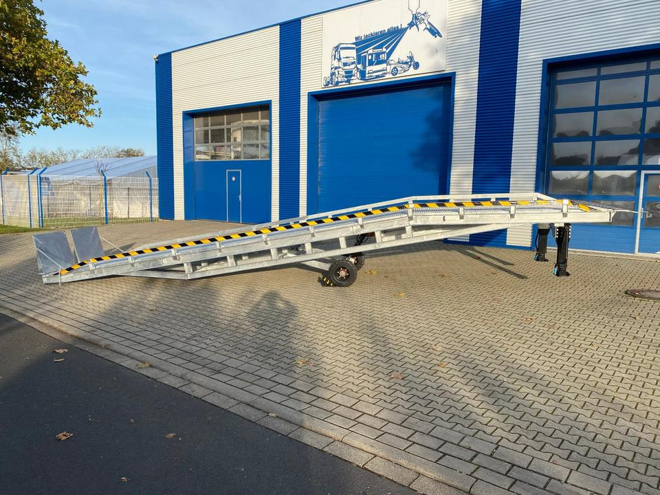 Verladerampe 8t Verzinkt Containerrampe LKW Rampe NEU inkl. Gratis Lieferung *INKL.19% MWST*SOFORT!* - Rampa de carga: foto 3 Verladerampe 8t Verzinkt Containerrampe LKW Rampe NEU inkl. Gratis Lieferung *INKL.19% MWST*SOFORT!* - Rampa de carga: foto 3