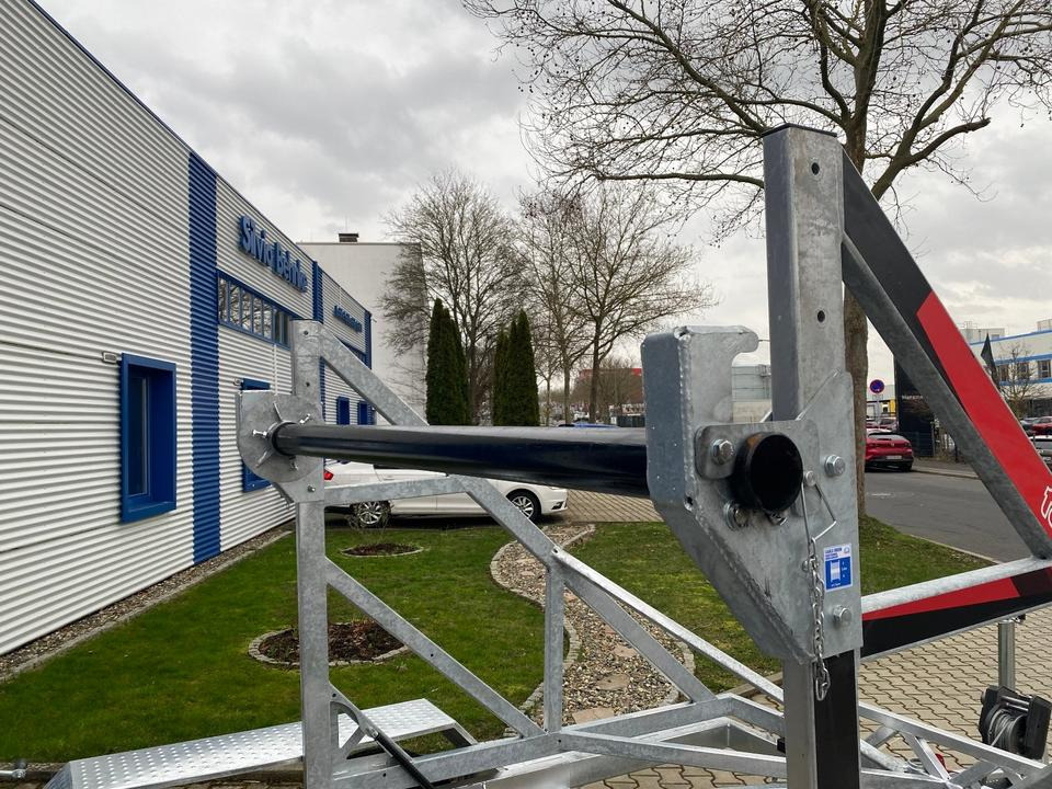 Remolque portabobinas Vermietung / Kabelanhänger 3500KG / Nutzlast 2766KG / Kabeltrommel-Anhänger / Glasfaser/ 3 Tage: foto 8