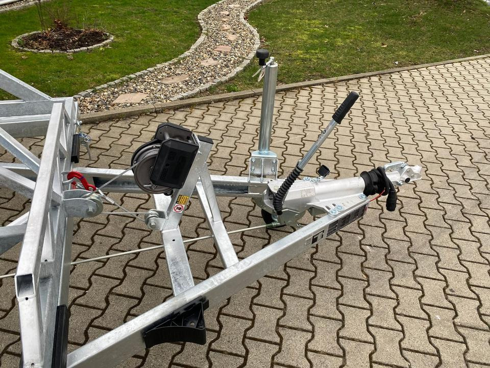 Remolque portabobinas Vermietung / Kabelanhänger 3500KG / Nutzlast 2766KG / Kabeltrommel-Anhänger / Glasfaser/ 3 Tage: foto 7