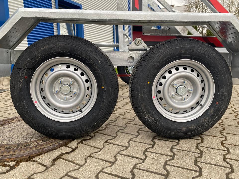 Remolque portabobinas Vermietung / Kabelanhänger 3500KG / Nutzlast 2766KG / Kabeltrommel-Anhänger / Glasfaser/ 3 Tage: foto 6