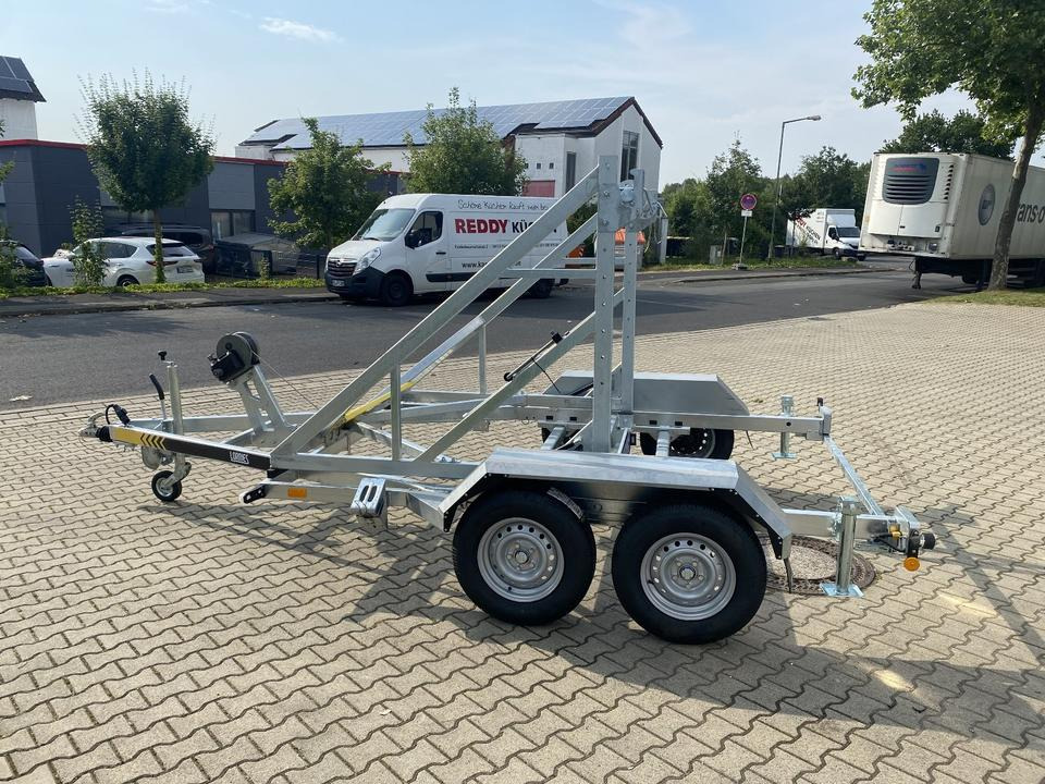 Vermietung / Kabelanhänger 3500KG / Nutzlast 2825KG / Kabeltrommel-Anhänger / Glasfaser/ 3 Tage - Remolque portabobinas: foto 4 Vermietung / Kabelanhänger 3500KG / Nutzlast 2825KG / Kabeltrommel-Anhänger / Glasfaser/ 3 Tage - Remolque portabobinas: foto 4