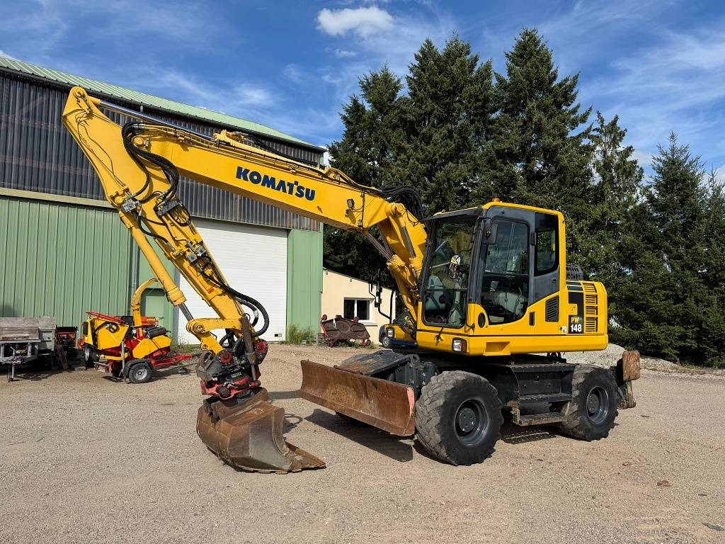Komatsu PW 148-8 - Excavadora de ruedas: foto 1 Komatsu PW 148-8 - Excavadora de ruedas: foto 1