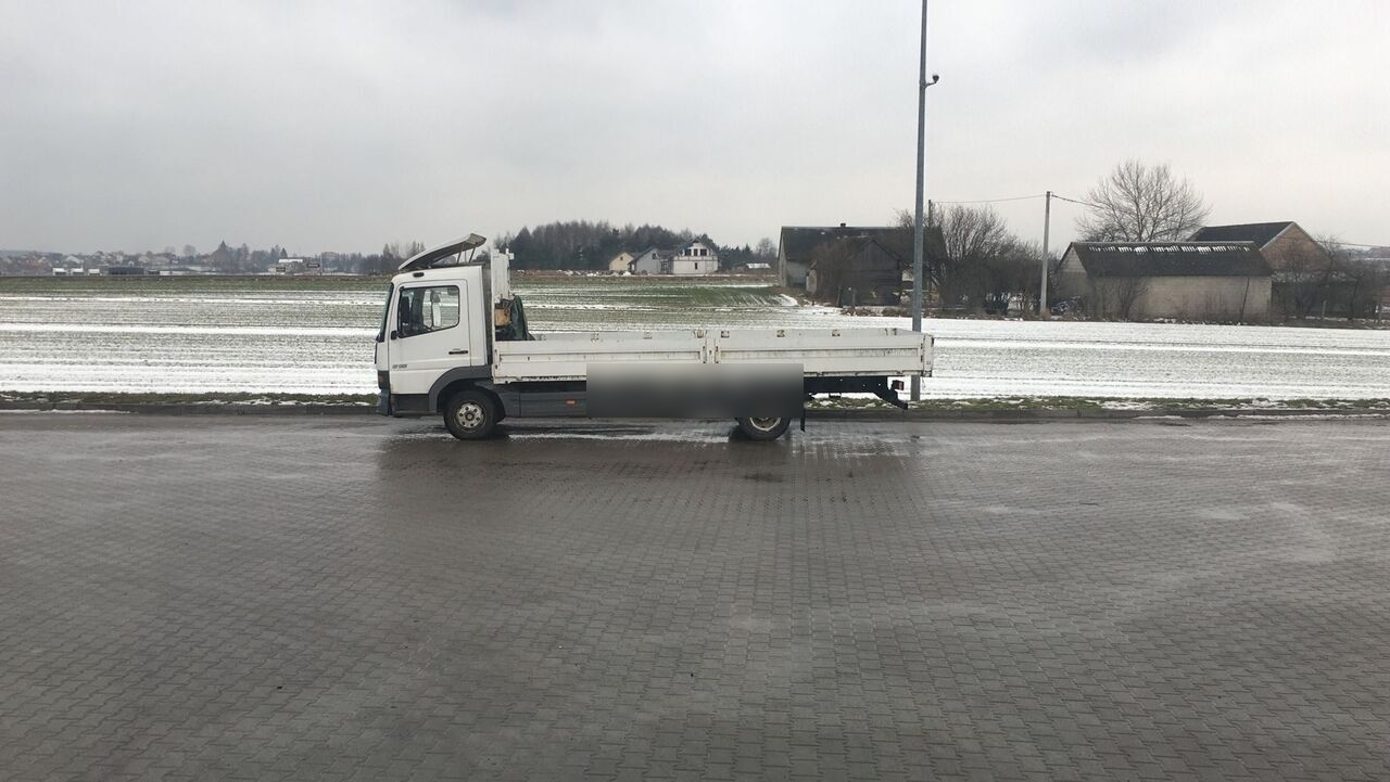 Camión caja abierta Mercedes-Benz Atego 815: foto 17