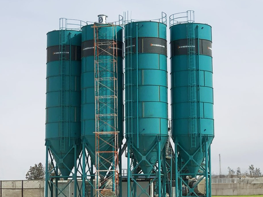Constmach 200 Ton Capacity Cement Silo - Silo de cemento: foto 2 Constmach 200 Ton Capacity Cement Silo - Silo de cemento: foto 2