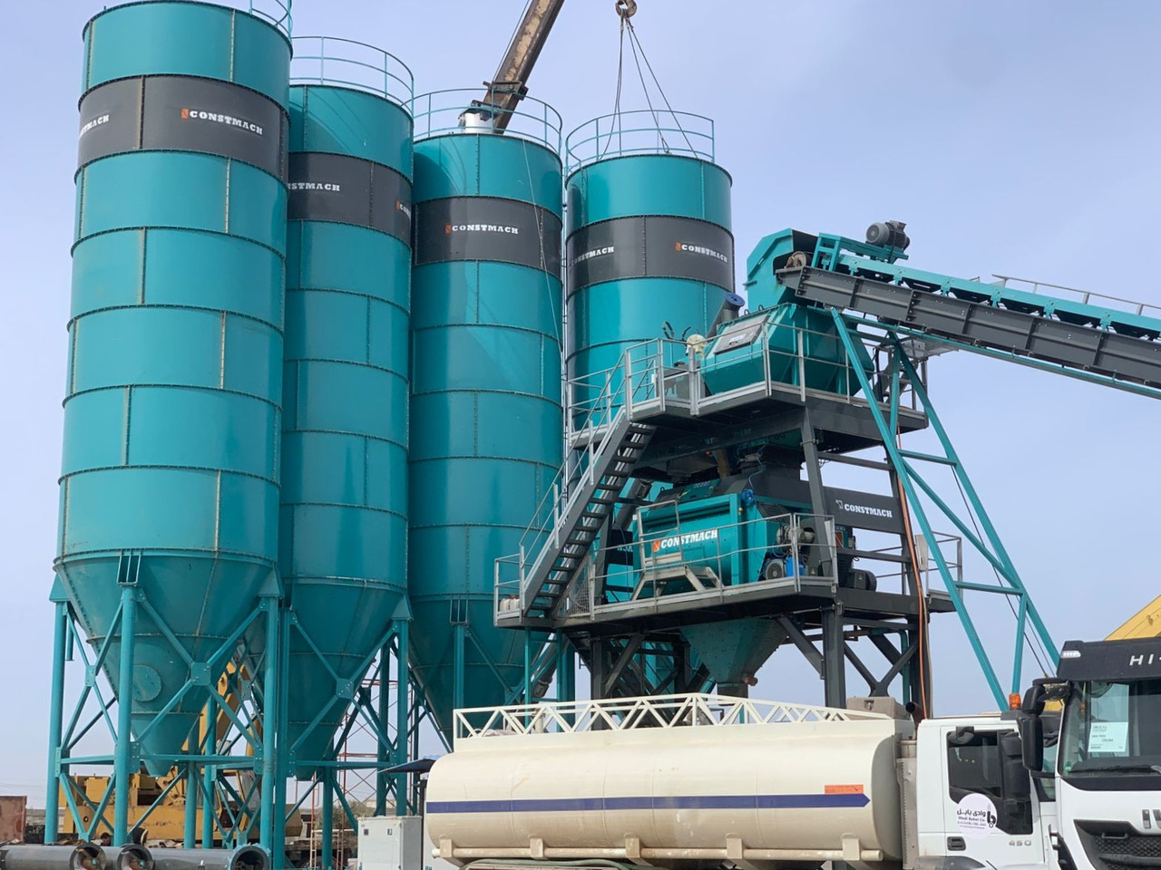 Constmach 200 Ton Capacity Cement Silo - Silo de cemento: foto 1 Constmach 200 Ton Capacity Cement Silo - Silo de cemento: foto 1