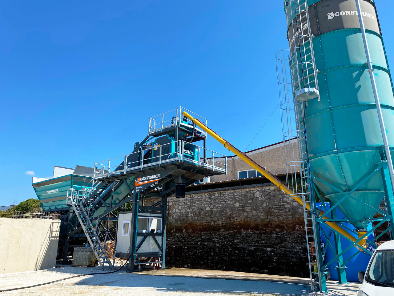 Planta de hormigón nuevo Constmach Centrale à Béton Mobile de 60 m³/h: foto 6