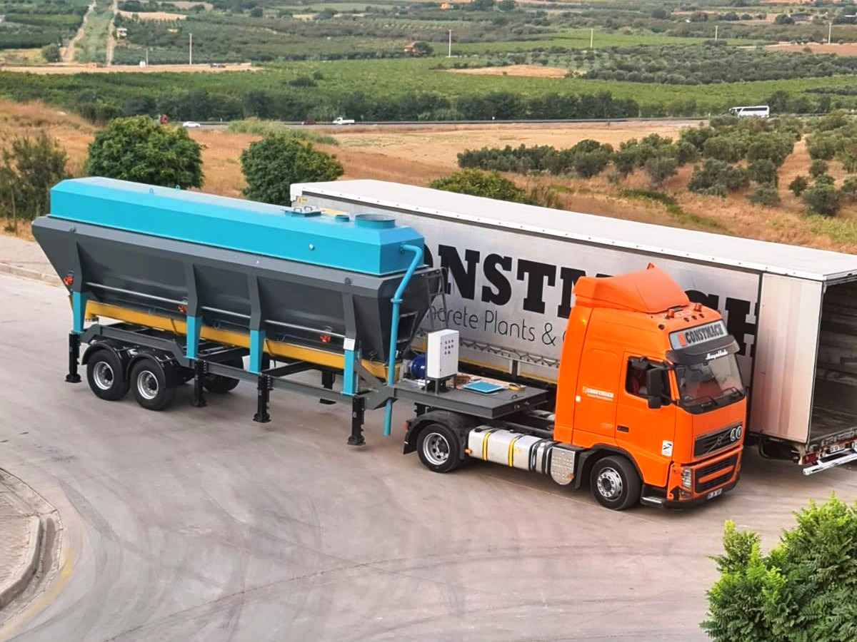 Constmach Mobile Cement Silo (Horizontal Cement Silo) - Silo de cemento: foto 3 Constmach Mobile Cement Silo (Horizontal Cement Silo) - Silo de cemento: foto 3