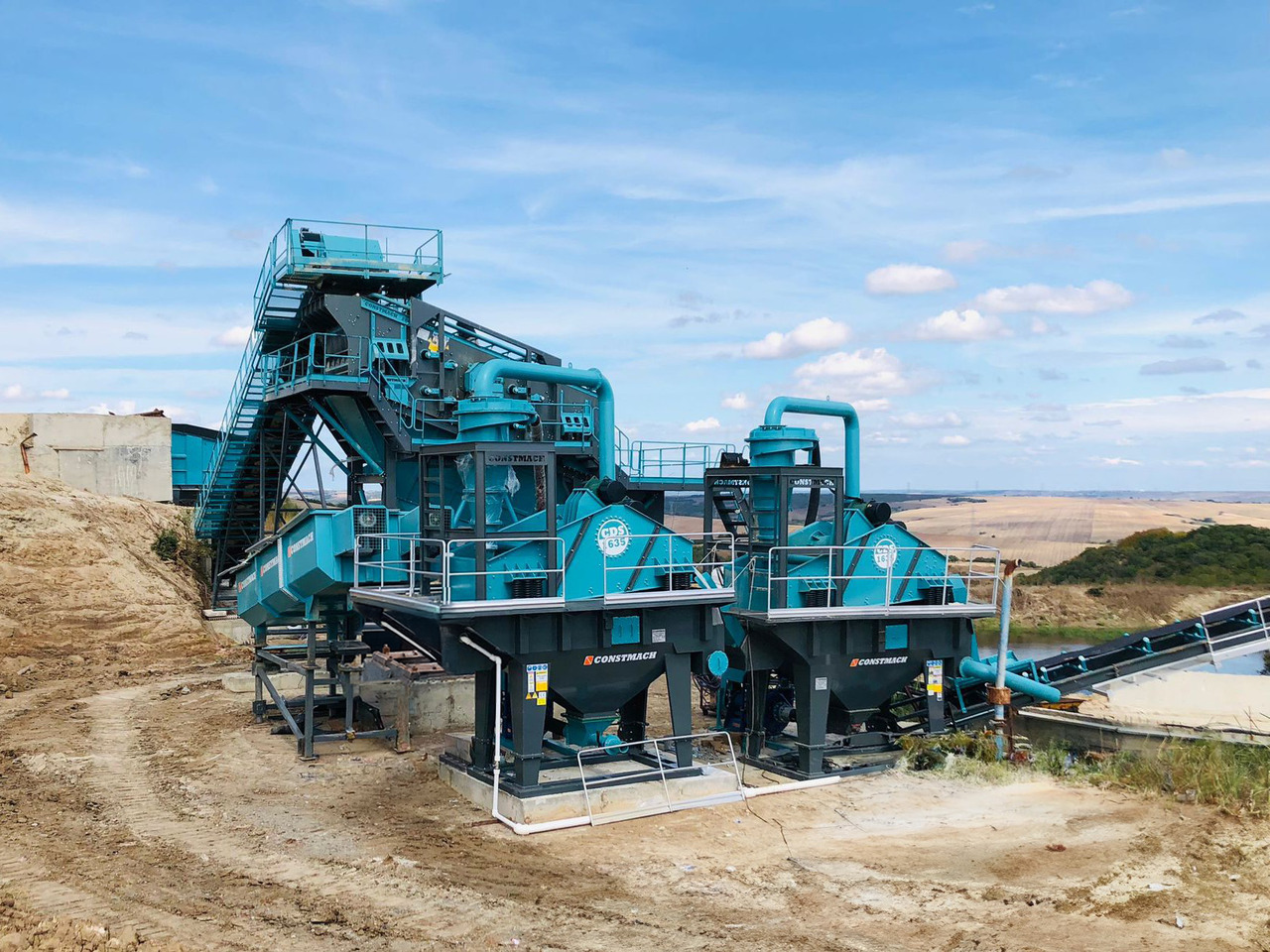 Constmach Stationary Sand And Gravel Washing And Screening Plant - Cribadora: foto 4 Constmach Stationary Sand And Gravel Washing And Screening Plant - Cribadora: foto 4