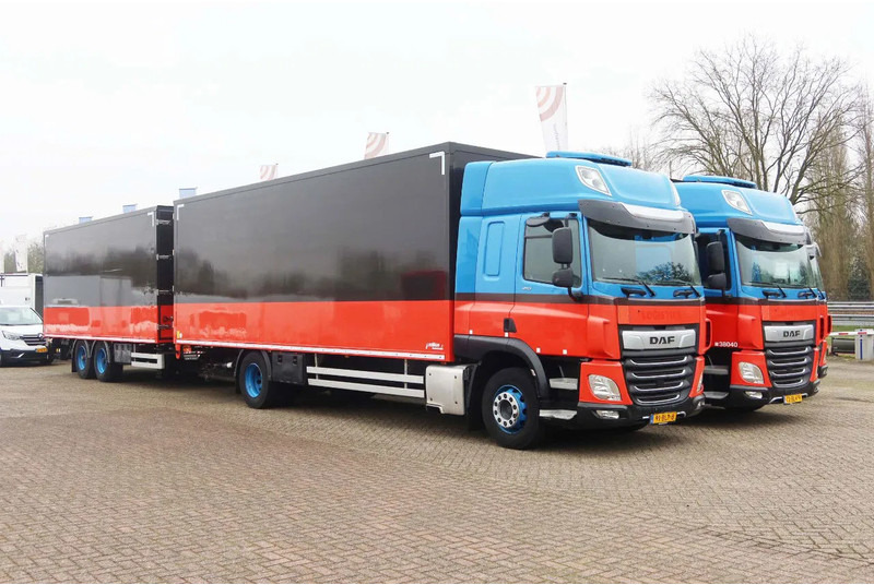 DAF CF 410 Bakwagen+Trailer Dhollandia 2.000 kg - Camión caja cerrada: foto 2 DAF CF 410 Bakwagen+Trailer Dhollandia 2.000 kg - Camión caja cerrada: foto 2