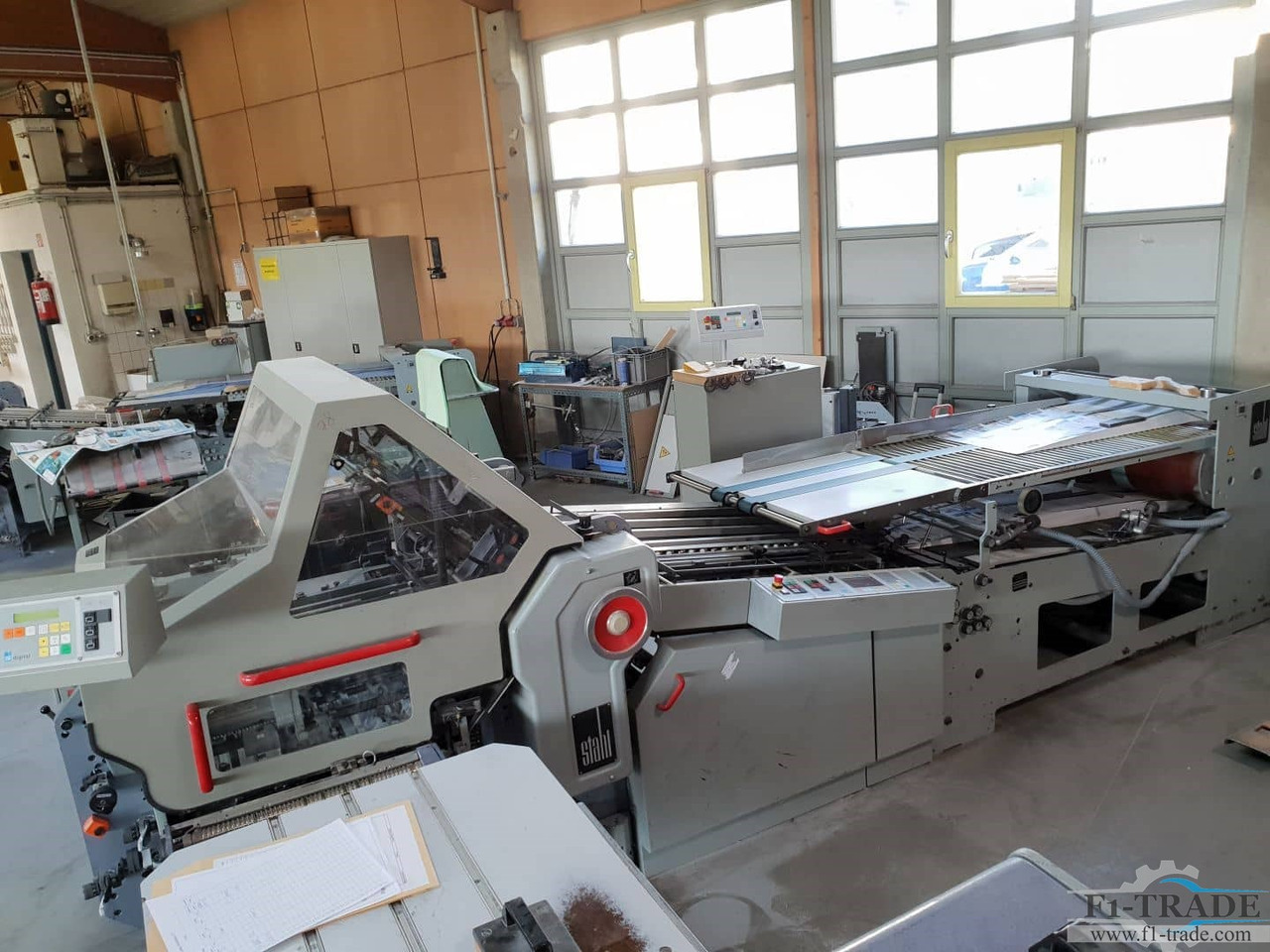 Heidelberg Stahlfolder KD 78-4-KZ - Plegadora de papel: foto 1 Heidelberg Stahlfolder KD 78-4-KZ - Plegadora de papel: foto 1