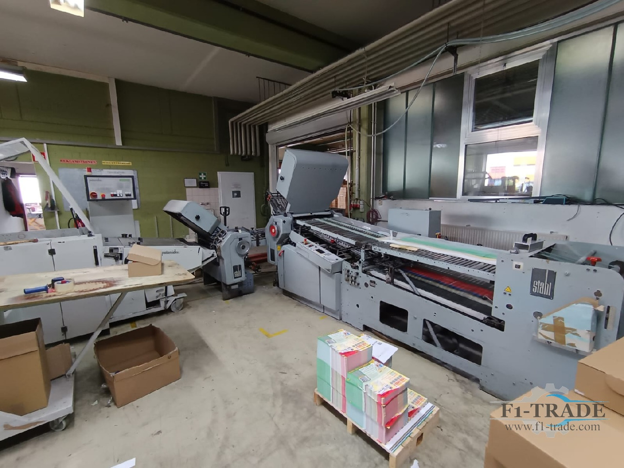Heidelberg Stahlfolder TD66/6-4-2 - Plegadora de papel: foto 1 Heidelberg Stahlfolder TD66/6-4-2 - Plegadora de papel: foto 1