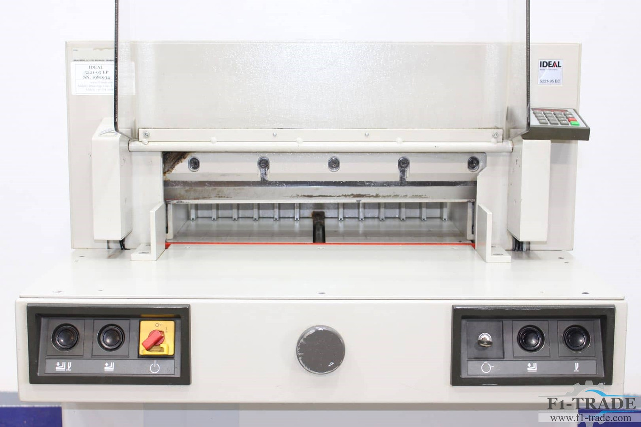 Ideal 521-95-EC - Máquina de corte de papel: foto 4 Ideal 521-95-EC - Máquina de corte de papel: foto 4