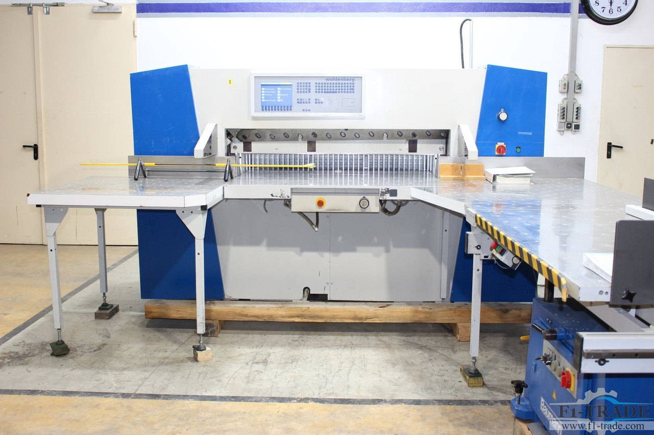 Wohlenberg 137 CUT-Tec - Máquina de corte de papel: foto 2 Wohlenberg 137 CUT-Tec - Máquina de corte de papel: foto 2