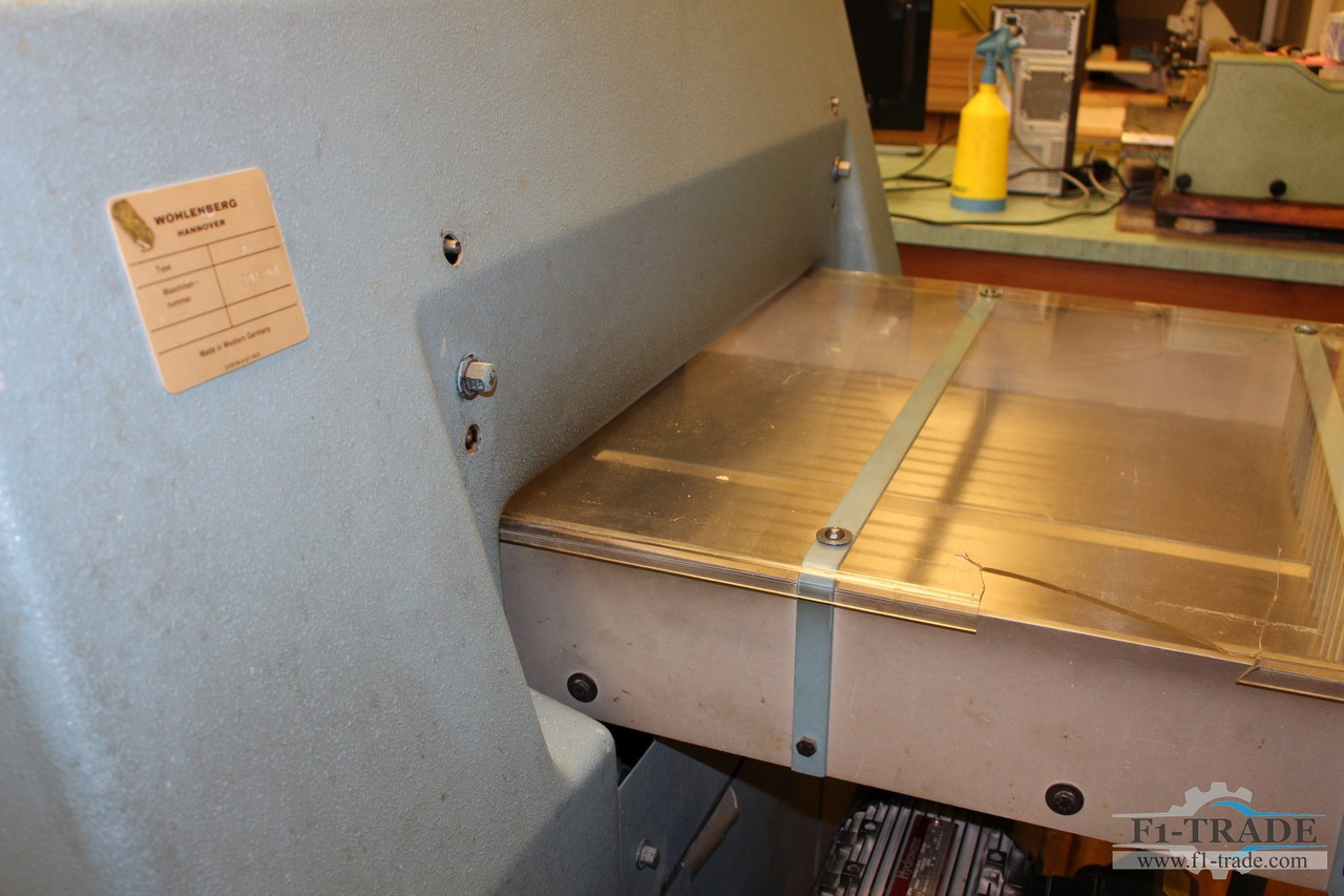 Wohlenberg 76 SPM - Máquina de corte de papel: foto 5 Wohlenberg 76 SPM - Máquina de corte de papel: foto 5