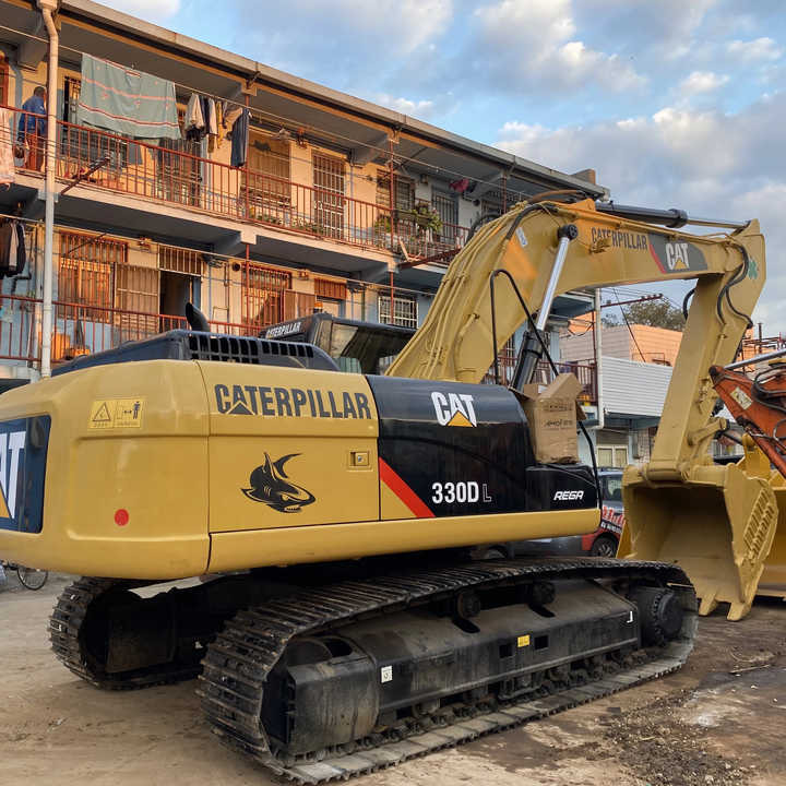 30 Ton Heavy Excavator Japan Origin Cat 330d 330dl 330d2 Fairly Used Caterpillar Mining Excavator With Jack Hammer In Shanghai - Excavadora de cadenas: foto 1 30 Ton Heavy Excavator Japan Origin Cat 330d 330dl 330d2 Fairly Used Caterpillar Mining Excavator With Jack Hammer In Shanghai - Excavadora de cadenas: foto 1