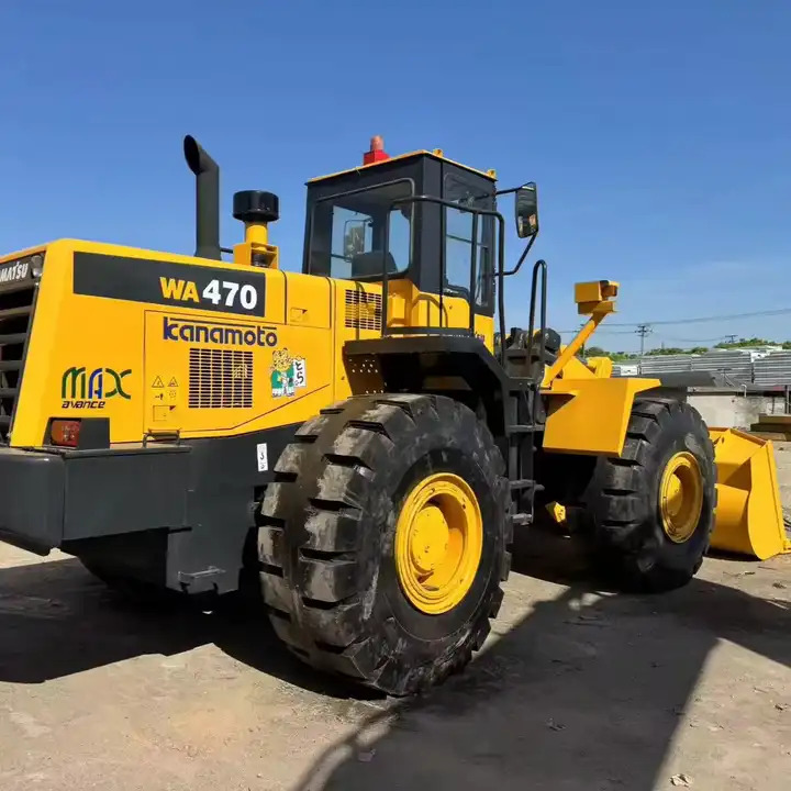Second Hand Pay LoaderNice Performance Original Loader Used Komatsu Wa470 Loader Second Hand Wheel Loader Hot Sale - Cargadora de ruedas: foto 1 Second Hand Pay LoaderNice Performance Original Loader Used Komatsu Wa470 Loader Second Hand Wheel Loader Hot Sale - Cargadora de ruedas: foto 1