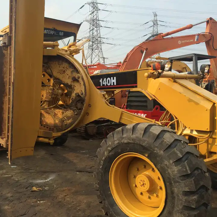 Used Cat 140H motor grader with good condition,USED heavy equipment used motor grader CAT 140H grader - Grader: foto 3 Used Cat 140H motor grader with good condition,USED heavy equipment used motor grader CAT 140H grader - Grader: foto 3