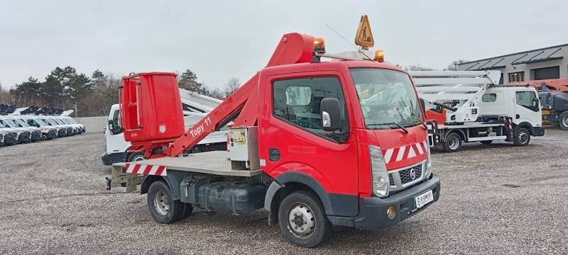 Nissan Cabstar France Elevateur Topy 11 - 11 m - Camión con plataforma elevadora: foto 1 Nissan Cabstar France Elevateur Topy 11 - 11 m - Camión con plataforma elevadora: foto 1
