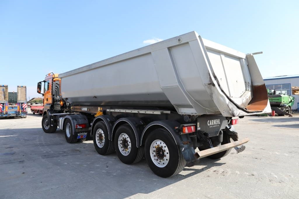 Camión volquete MAN TGS 18.480 4x4 Truck + Carnehl CHKS/AH Aluminium T: foto 6