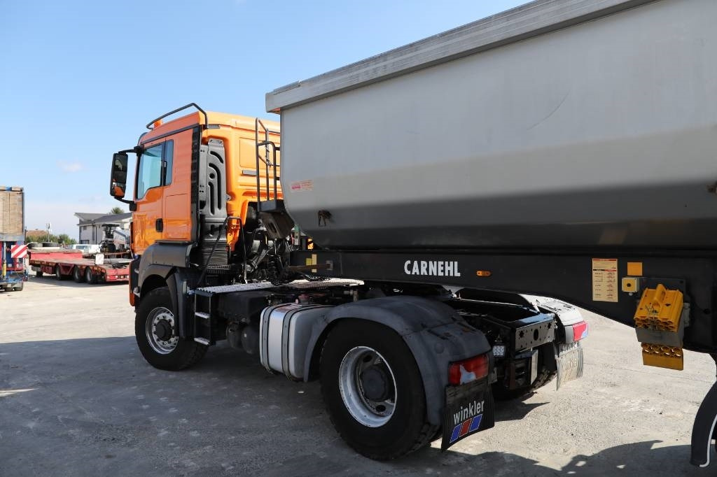 Camión volquete MAN TGS 18.480 4x4 Truck + Carnehl CHKS/AH Aluminium T: foto 7