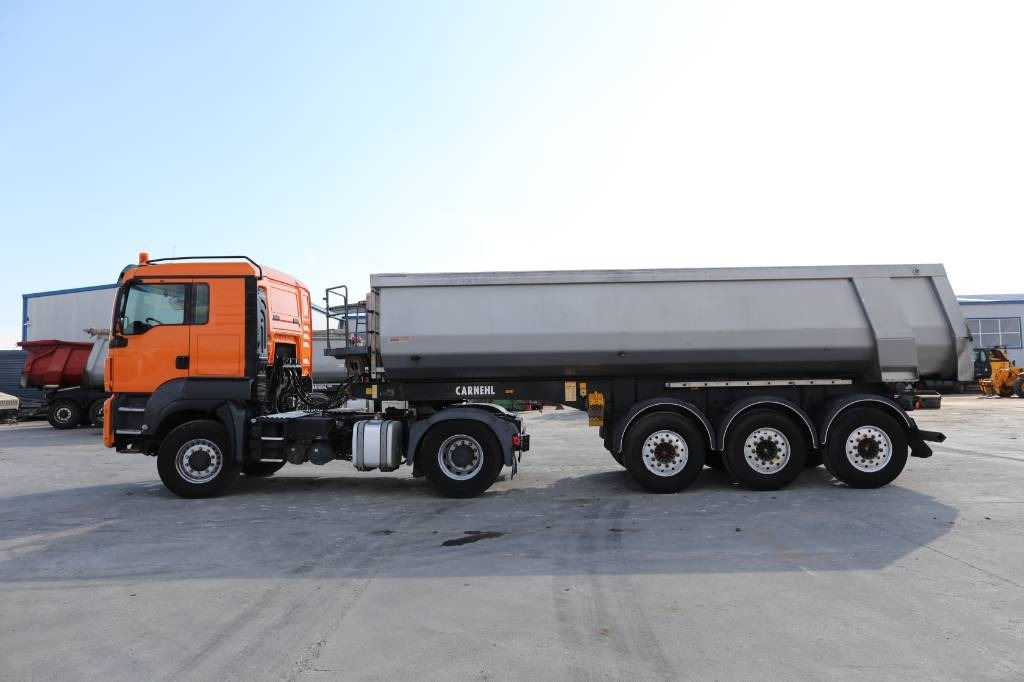 Camión volquete MAN TGS 18.480 4x4 Truck + Carnehl CHKS/AH Aluminium T: foto 8