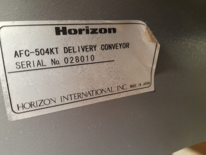Horizon AFC-504 AKT | folder | 4 | 2001 - Plegadora de papel: foto 5 Horizon AFC-504 AKT | folder | 4 | 2001 - Plegadora de papel: foto 5
