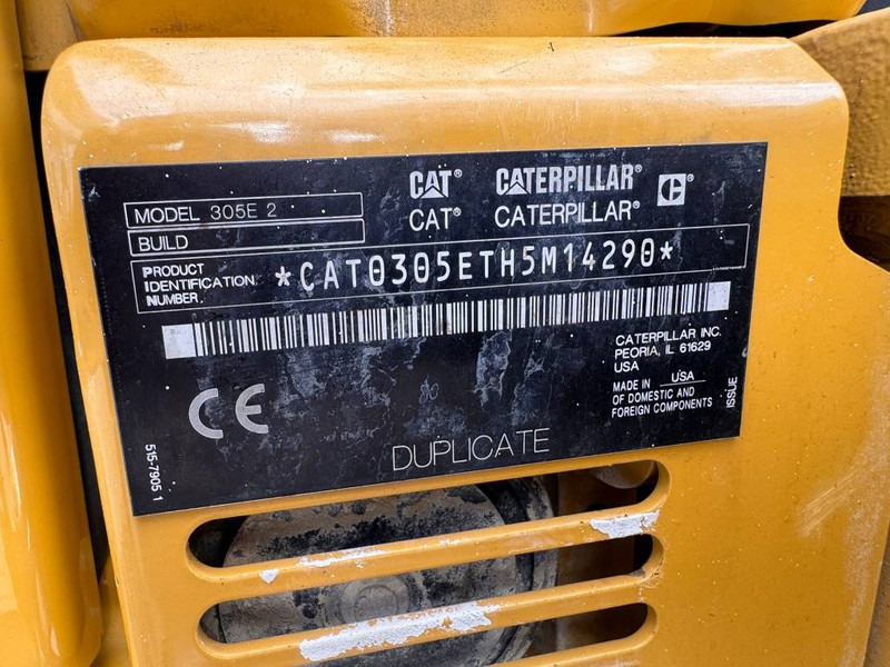 Miniexcavadora Cat 305 E2 CR - only 905 hours!: foto 6 Miniexcavadora Cat 305 E2 CR - only 905 hours!: foto 6