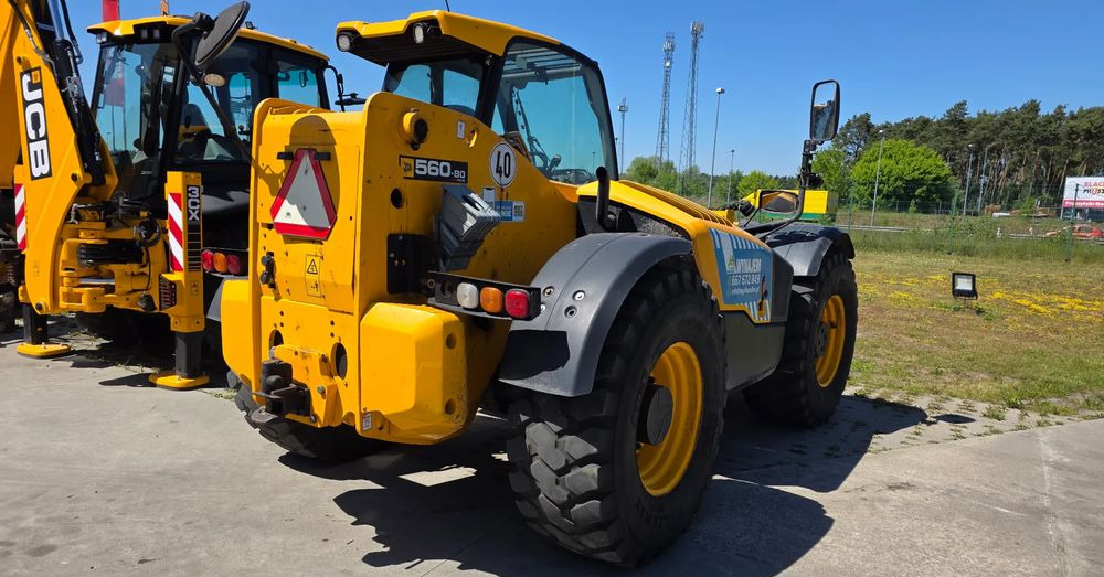 JCB 560-80 Agri Plus - Manipulador telescópico: foto 5 JCB 560-80 Agri Plus - Manipulador telescópico: foto 5
