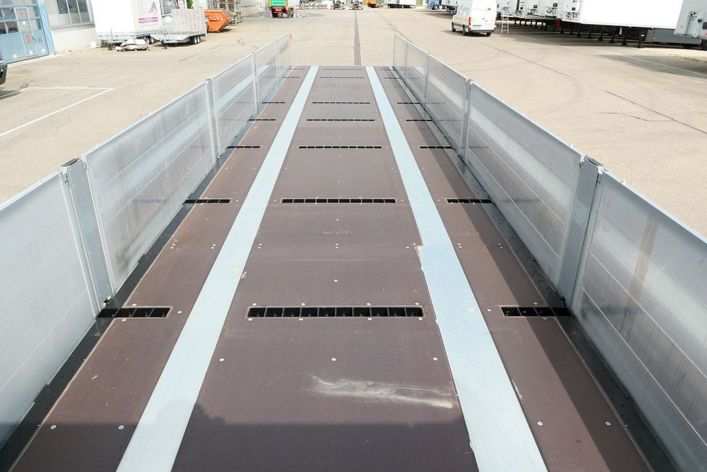 Semirremolque plataforma/ Caja abierta nuevo Kögel SN24/ BW 800 mm/144 x rungent. BPW/ LENKACHSE: foto 28